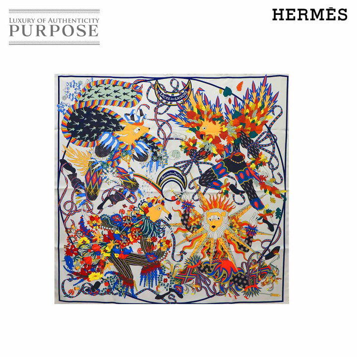 楽天市場】【新品同様】 エルメス HERMES カレ 90 大判 スカーフ Le 