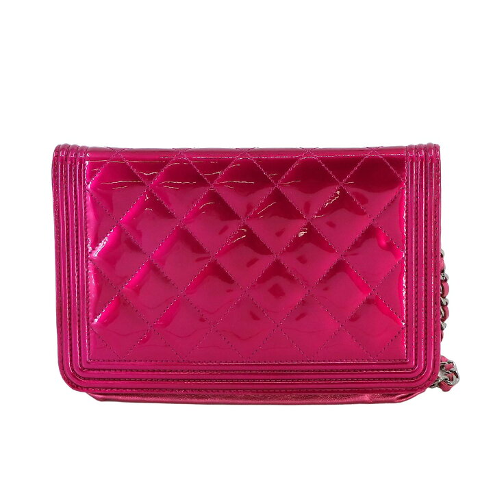 楽天市場】シャネル CHANEL ボーイシャネル チェーン ウォレット 長 