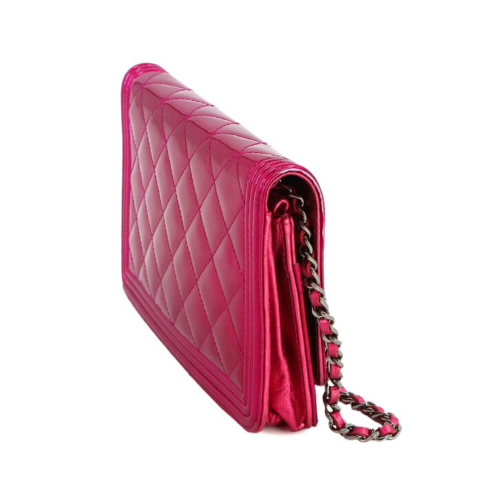 楽天市場】シャネル CHANEL ボーイシャネル チェーン ウォレット 長 