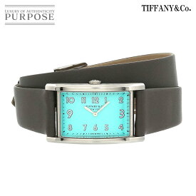 ティファニー TIFFANY&Co. イーストウエスト ミニ 36668679 レディース 腕時計 ティファニーブルー クォーツ ウォッチ East West Mini 【中古】