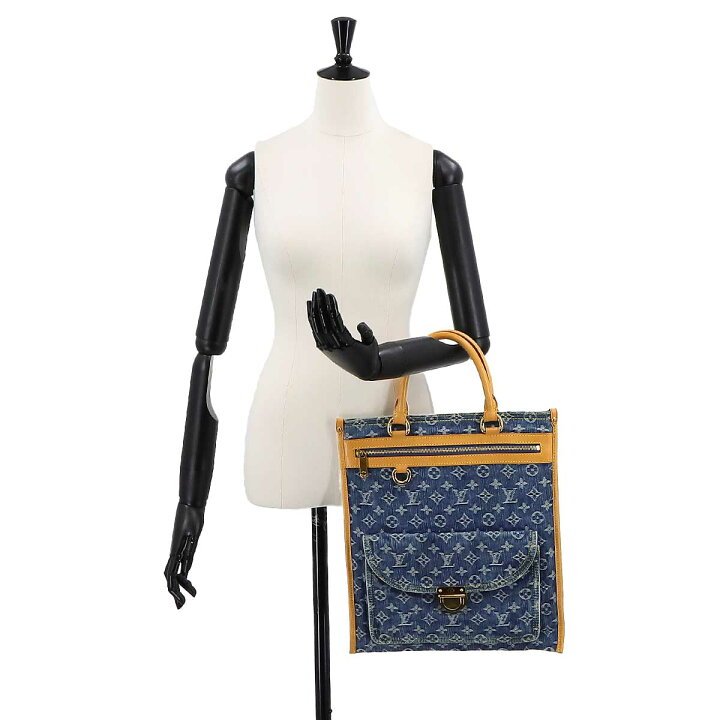 楽天市場】ルイ ヴィトン LOUIS VUITTON モノグラム デニム フラット 