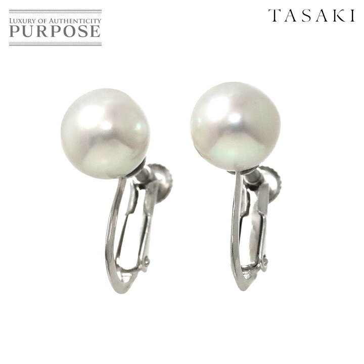 楽天市場】【新品同様】 タサキ TASAKI アコヤ真珠 8.0mm イヤリング  