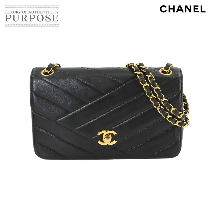 楽天市場】【新品同様】 シャネル CHANEL バイアスステッチ チェーン  