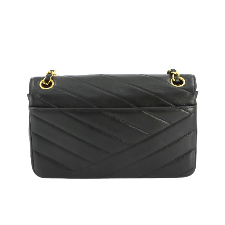 楽天市場】【新品同様】 シャネル CHANEL バイアスステッチ チェーン  