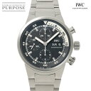 IWC アクアタイマー クロノグラフ IW371928 メンズ 腕時計 デイデイト ブラック オートマ 自動巻き インターナショナル ウォッチ カンパニー Aquatimer 【中古】