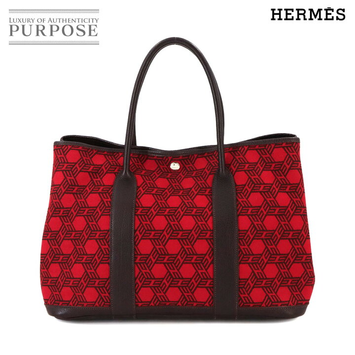 楽天市場】エルメス HERMES ガーデンパーティ PM トート バッグ トワル  