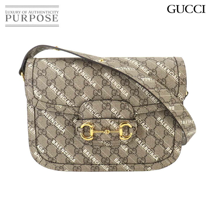 楽天市場】【新品同様】 グッチ GUCCI バレンシアガ ハッカー ホース 