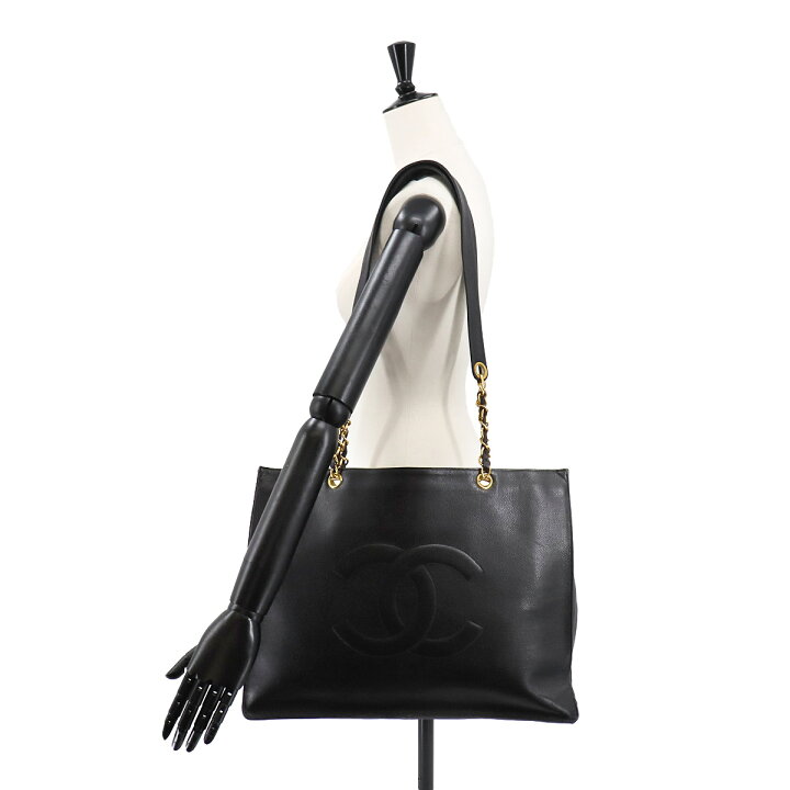 楽天市場】シャネル CHANEL ココマーク チェーン トート バッグ  