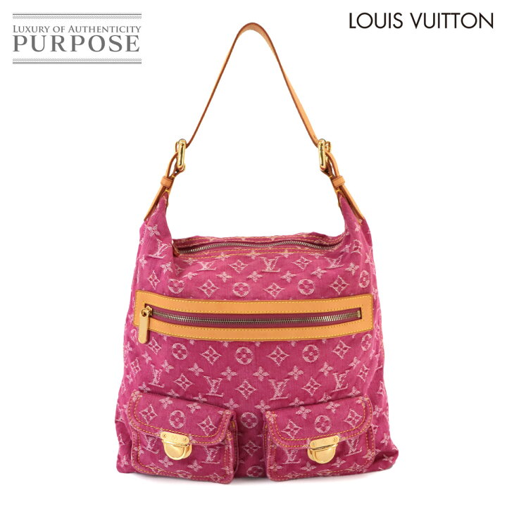 楽天市場】ルイ ヴィトン LOUIS VUITTON モノグラム デニム バギー GM 