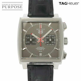 タグホイヤー TAG Heuer モナコ ヴィンテージ CAW211J クロノグラフ メンズ 腕時計 デイト グレー 自動巻き Monaco 【中古】