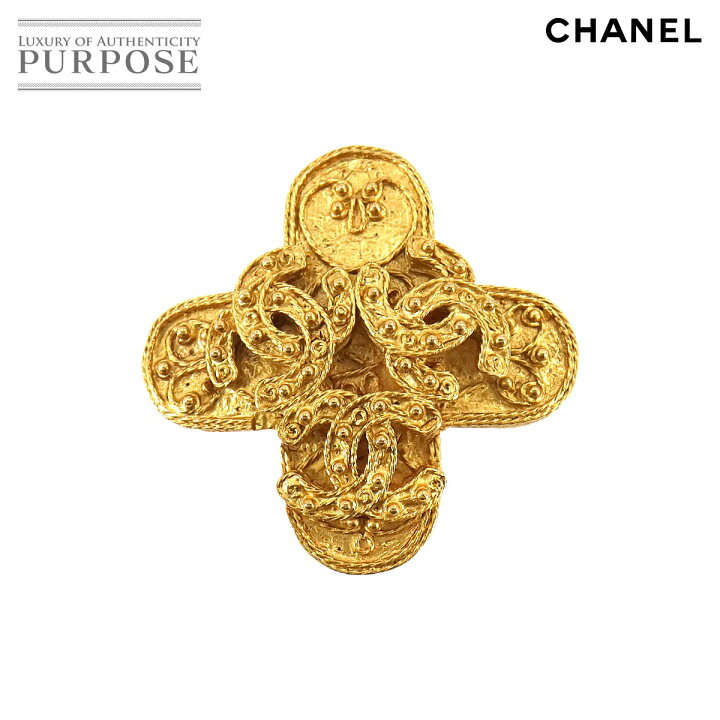 楽天市場】【新品同様】 シャネル CHANEL トリプルココ ブローチ 