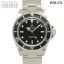 【新品仕上げ 済み】 ロレックス ROLEX サブマリーナ ノンデイト 14060M K番 メンズ 腕時計 ブラック オートマ 自動巻き ウォッチ Submariner 【中古】