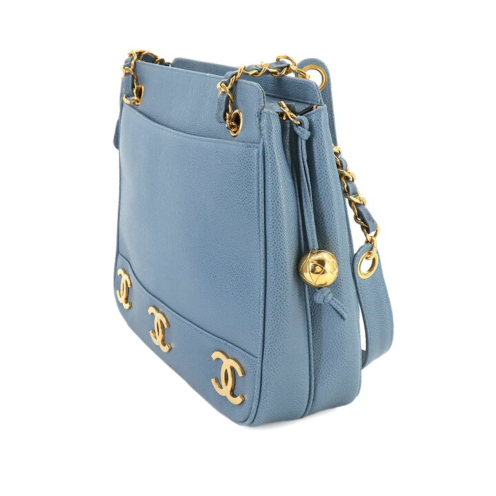 楽天市場】【新品同様】 シャネル CHANEL トリプルココ チェーン  