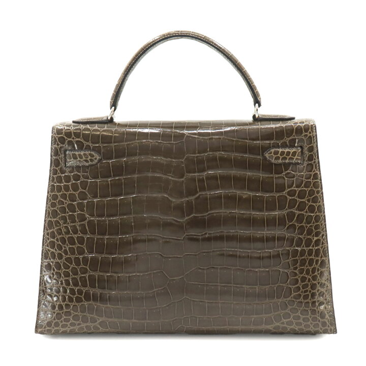 楽天市場】【新品同様】 エルメス HERMES クロコダイル ケリー 32 2way 