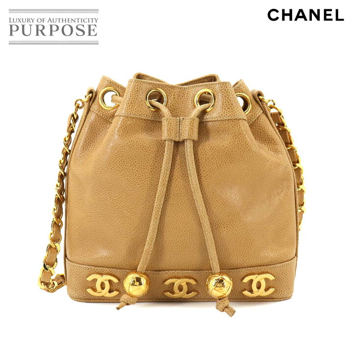 楽天市場】シャネル CHANEL トリプルココ 巾着 チェーン ショルダー  