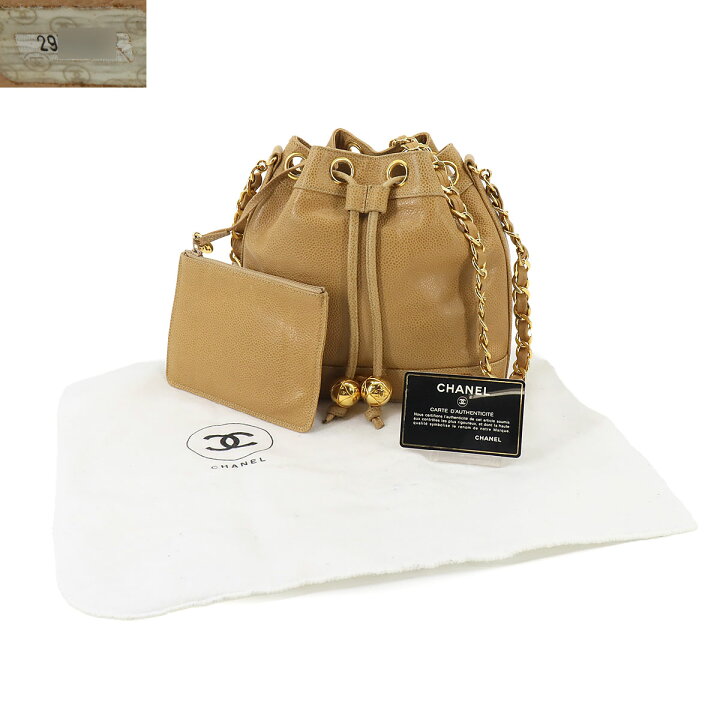 楽天市場】シャネル CHANEL トリプルココ 巾着 チェーン ショルダー 