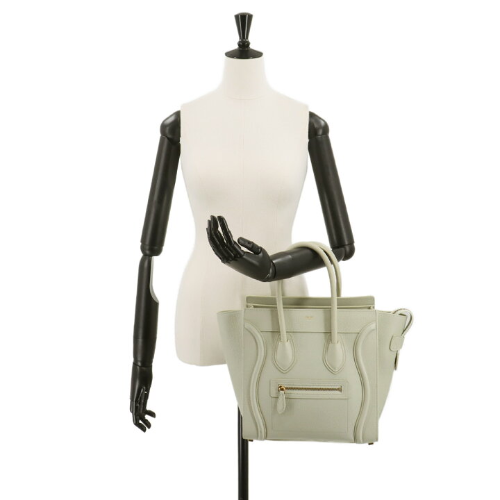 楽天市場】【新品同様】 セリーヌ CELINE ラゲージ マイクロショッパー  