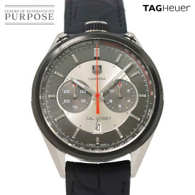 タグホイヤー TAG Heuer カレラ 1887 ジャックホイヤー エディション CAR2C11-0 メンズ 腕時計 クロノグラフ デイト オートマ 自動巻き ウォッチ Carrera 【中古】