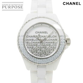 シャネル CHANEL J12 ウォンテッド ドゥ シャネル 33mm H7419 レディース 腕時計 ホワイト セラミック クォーツ ウォッチ 【中古】