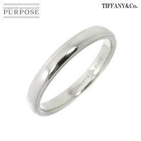 【新品同様】 ティファニー TIFFANY&Co. フォーエバー 16号 リング 幅3mm Pt プラチナ 指輪 Forever Ring【中古】