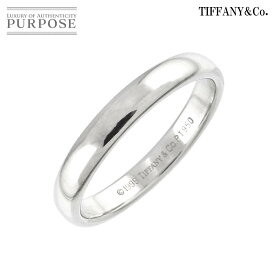 【新品同様】 ティファニー TIFFANY&Co. フォーエバー 14号 リング 幅3mm Pt プラチナ 指輪 Forever Ring【中古】