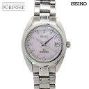 セイコー SEIKO グランドセイコー エレガンスコレクション STGF277 レディース 腕時計 22P ダイヤ デイト 4J52 0AC0 ピンクシェル クォーツ ウォッチ Elegance Collection 【中古】
