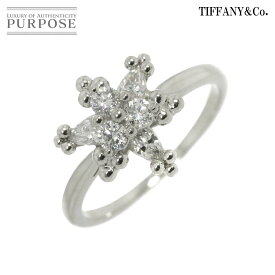 【新品同様】 ティファニー TIFFANY&CO. 11号 リング ダイヤ Pt プラチナ 指輪 Diamond Ring【中古】
