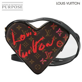 【未使用 展示品】 ルイ ヴィトン LOUIS VUITTON モノグラム サック クール フォーリンラブ ハート ショルダー バッグ レザー M45890 RFID Sac Coeur 【中古】