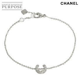【新品同様】 シャネル CHANEL ココクラッシュ ブレスレット 17cm K18 WG ホワイトゴールド 750 Coco Crush Bracelet【証明書付き】【中古】