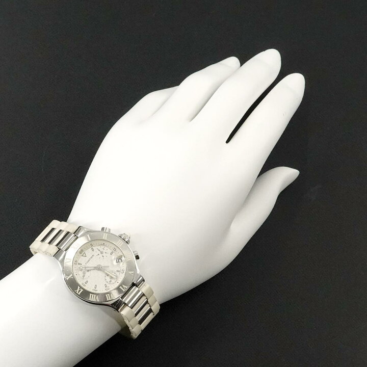 楽天市場】カルティエ Cartier マスト21 ヴァンティアン クロノスカフ  