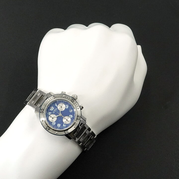 楽天市場】エルメス HERMES クリッパー ダイバー クロノグラフ CL2 317 