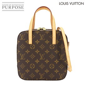 【新品同様】 ルイ ヴィトン LOUIS VUITTON モノグラム スポンティーニ 2WAY ハンド ショルダー バッグ ブラウン M47500 Monogram Spontini 【中古】