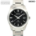 セイコー SEIKO グランドセイコー SBGX061 メンズ 腕時計 9F62-0AB0 デイト ブラック クォーツ ウォッチ Grand Seiko 【中古】
