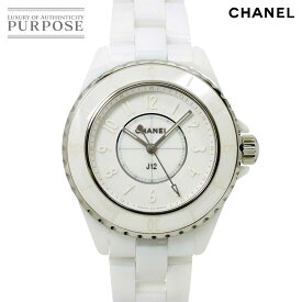 シャネル CHANEL J12 ファントム 33mm　H6345 レディース 腕時計 世界限定1200本 ホワイト セラミック クォーツ ウォッチ Phantom 【中古】