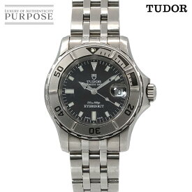 チューダー チュードル TUDOR プリンスデイト ハイドロノート 99090 レディース 腕時計 ブラック オートマ 自動巻き ウォッチ Prince date 【中古】