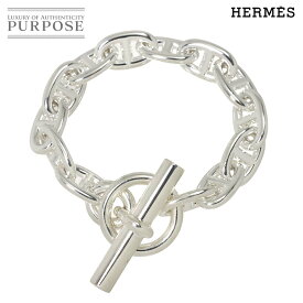 エルメス HERMES シェーヌダンクル MM ブレスレット 13コマ 13.5cm シルバー SV 925 Chaine dancre Bracelet【中古】