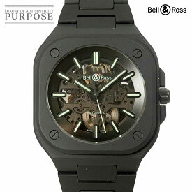 ベル＆ロス Bell＆Ross BR05 ブラック ラム セラミック BR05A-BLM-SKCE/SCE 世界限定500本 メンズ 腕時計 スケルトン オートマ 自動巻き ウォッチ BLACK LUM 【中古】
