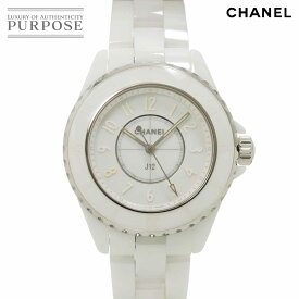 シャネル CHANEL J12 ファントム 33mm　H6345 レディース 腕時計 世界限定1200本 ホワイト セラミック クォーツ ウォッチ Phantom 【中古】