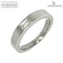 【新品同様】 ハリーウィンストン HARRY WINSTON ワンバゲット 12号 ダイヤ リング Pt プラチナ 指輪 Diamond Ring【…