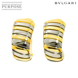 【新品同様】 ブルガリ BVLGARI トゥボガス イヤリング K18 YG イエローゴールド 750 SS Earrings Clip on【中古】