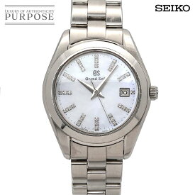 グランドセイコー GRAND ヘリテージコレクション SEIKO STGF269 レディース 腕時計 34P ダイヤ デイト 4J52 0AB0 シルバー クォーツ ウォッチ Heritage Collection 【中古】