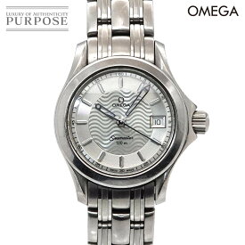 オメガ OMEGA シーマスター 120 2581 31 レディース 腕時計 デイト シルバー クォーツ ウォッチ Seamaster 【中古】