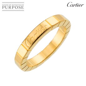 【新品同様】 カルティエ Cartier ラニエール #49 リング K18 YG イエローゴールド 750 指輪 Laniere Ring 【中古】