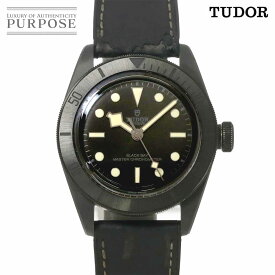 チューダー チュードル TUDOR ブラックベイ セラミック 79210CNU メンズ 腕時計 ブラック オートマ 自動巻き ウォッチ Black Bay 【中古】