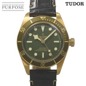 チューダー チュードル TUDOR ブラックベイ フィフティエイト 79018V メンズ 腕時計 グリーン K18YG 自動巻き ウォッチ Black Bay 【中古】