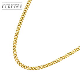 【新品仕上げ】 K18 喜平 ネックレス 50cm 2面 10.0g 幅2.2mm イエローゴールド キヘイ kihei necklace 【中古】