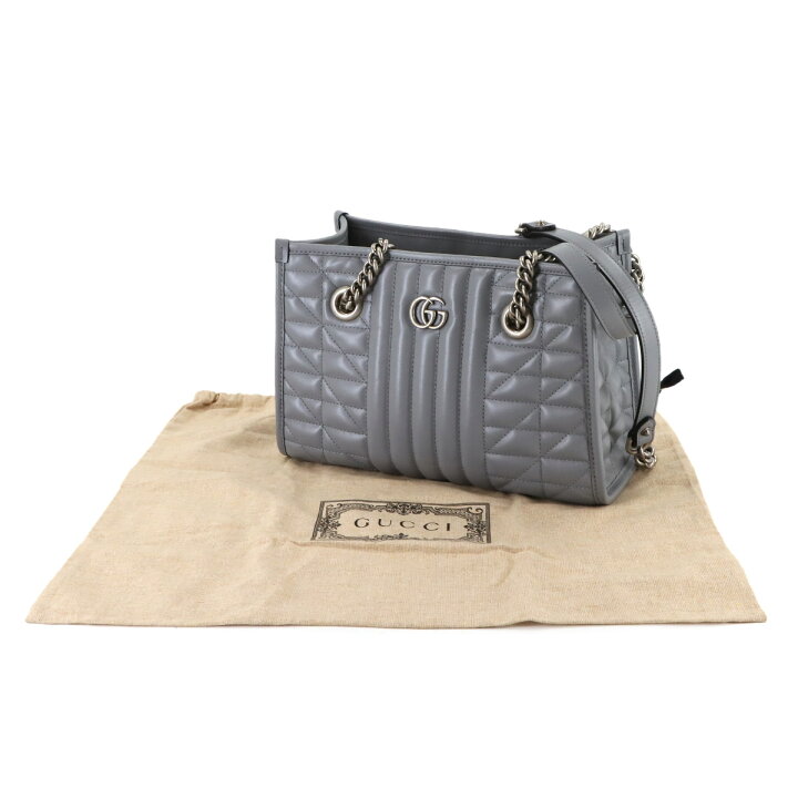 楽天市場】【未使用 展示品】 グッチ GUCCI GGマーモント スモール 