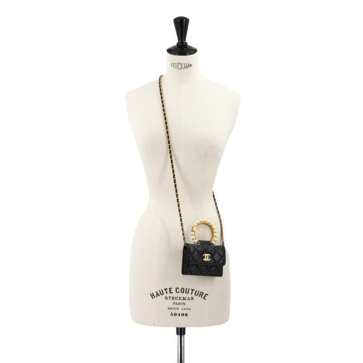 楽天市場】【未使用 展示品】 シャネル CHANEL ミニ マトラッセ パール 