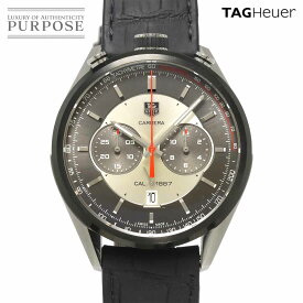 タグホイヤー TAG Heuer カレラ 1887 ジャックホイヤー エディション CAR2C11-0 メンズ 腕時計 クロノグラフ デイト オートマ 自動巻き ウォッチ Carrera 【中古】