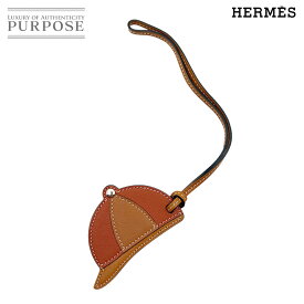 【美品】 エルメス HERMES パドック ボンベイ バッグ チャーム スイフト ヴォーバトラー キュイーブル ゴールド ナチュラルサブレ Paddock Charm 【中古】